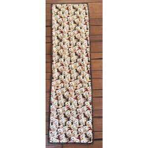 Quilted Bear Table Runner Double Sides